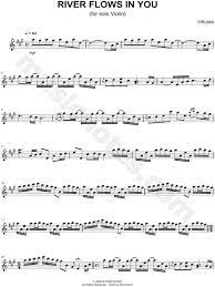 Yiruma River Flows In You Sheet Music Violin Solo In A Major Transposable Download Print Cello Sheet Music Sheet Music Viola Sheet Music