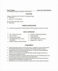 Entry Level Business Analyst Resume Elegant 10 Finance Resume Templates Pdf Doc In 2020 Business Analyst Resume Job Resume Samples Business Analyst