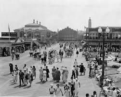 Asbury Park Pier Tea Room Vintage 8x10 Reprint Of Old Photo Asbury Park Nj Asbury Park Asbury Park Boardwalk