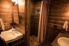 Vintage Cabin Shower In 2020 Vintage Cabin Wood Look Tile Custom Curtains