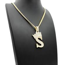 King S Pendant 24 Box Cuban Rope Fox Chain Hip Hop Necklaces Pretty Jewellery Necklace Jewelry