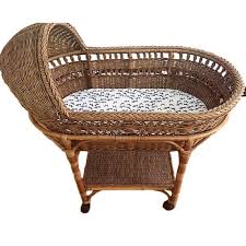 Pottery barn rustic wicker outdoor furniture. Pottery Barn Wicker Bassinet Weepea