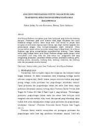 Check spelling or type a new query. Contoh Kalimat Yang Menggunakan Basa Rinengga Tugas Sekolah