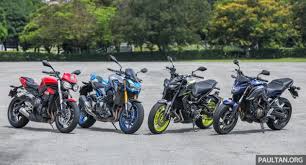 Down thekyb size 41 mm. Honda Cb650f Kawasaki Z900 Abs Triumph 765s Yamaha Mt 09 Which Rm50k Bike Is Best For You Paultan Org
