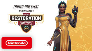 Symmetra slows the enemy and speeds up movement for allies, making her a unique support hero. New Overwatch Short Story And Symmetra S Restoration Challenge Now Live Nintendosoup