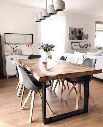 Lorsque l'on a deux pièces dans une, il ne faut pas. Epingle Sur Decoration Salle A Manger