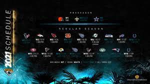 4 seed — talk about a bold prediction. Official Jaguars 2021 Schedule Released