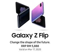 Samsung galaxy fold lite price in malaysia is myr4,764 for the 8gb ram and 256gb please note that the specifications stated above are the expected speculated specifications. Samsung Galaxy Z Flip Costs Rm5 888 In Malaysia Pre Orders Start Today