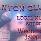 Canyon Club Wednesday at 3:00 event image