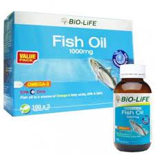 Fish oil is believed to cure many skin, blood and bone related diseases and is very nutritious both for kids and for adults. Bio Life Fish Oil Omega 3 100 S