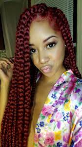 Head to the color wow hair blog for unique cute braided hairstyles. Red Braids Braided Cornrow Hairstyles Box Braids Hairstyles Red Box Braids