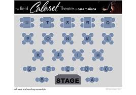 Cabaret Seating Chart Casa Manana