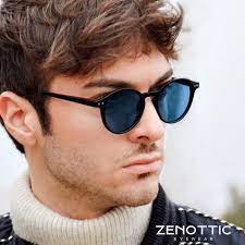 ZENOTTIC Retro polarize güneş gözlüğü erkekler kadınlar Vintage küçük yuvarlak  çerçeve güneş gözlüğü Polaroid Lens UV400 gözlük Shades gözlük|Men's  Sunglasses| - AliExpress