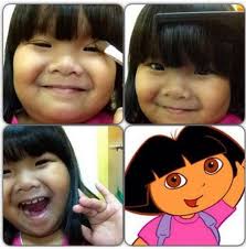 Gambar muka lucu kartun stiker line. Tutorial Makeup Lucu Ubah Wajah Jadi Mirip Tokoh Kartun Beauty Fimela Com