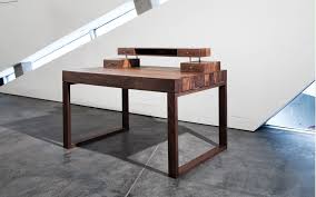 Homfa schreibtisch mit 2 schubladen 100x50x77cm(bxtxh) computertisch arbeitstisch schminktisch ohne spiegel bürotisch aus holz und eiche nordisches design modern weiß*. Schreibtisch Aus Edlem Holz Von Scholtissek Lifestyle Und Design