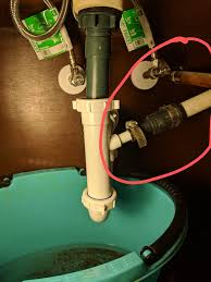 bathroom sink has a 'dishwasher' branch