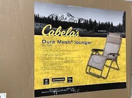 Cabelas Dura Mesh Zero Gravity Outdoor Chair Xl Tan Outdoor Chairs Patio Chairs Cabelas