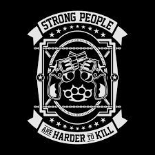 Strong people are harder to kill | Premium Vector
