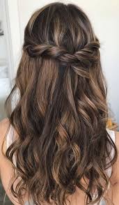 Long hairstyles down for wedding. Half Up Hairstyles That Are Pretty For 2021 Pretty Twisted Waves