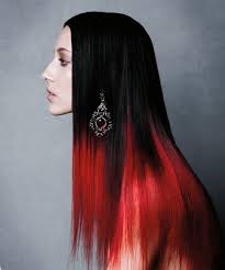 schwarz rote haare sehen cool aus hair color for black hair black red hair ebony hair