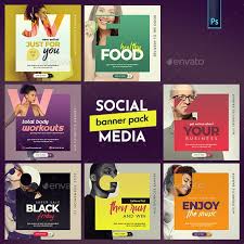 Pikbest >templates > social media post banner template. Social Media Banner Graphics Designs Templates