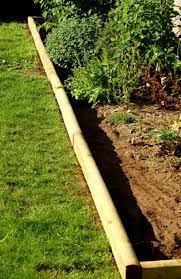 Learn How To Install Landscape Timber Edging Landscape Timber Edging Landscape Timbers Lawn And Landscape