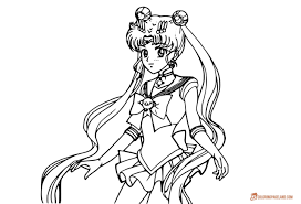 Usagi tsukino machine embroidery design , sailor moon anime 5*7, 6*8, 6*9, 8*10 this design is manually digitized by myself, not auto digitizing. Sailor Moon Coloring Sheets Print Or Download For Free
