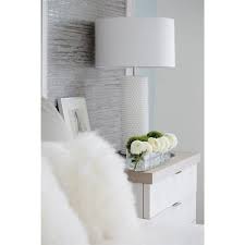 Maybe you would like to learn more about one of these? Lucille Modern Classic White Grey Wood Fancy Face Nightstand Wide Over 29 W Kathy Kuo Home