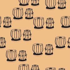 Indian Tabla Pattern Free Download Vector Background And Photos Indian Art Paintings Musical Instruments Drawing Indian Musical Instruments