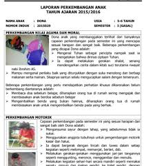 Raport tk versi 3 paud jateng sudah lengkap dengan cover raport tk yang dapat di edit halaman petunjuk penggunaan raport identitas orant tua dan siswa mutasi siswa dan penilaian aspek perkembangan lengkap. Download Narasi Raport Tk Semester 2 Cara Golden