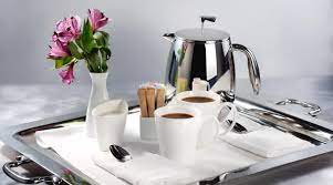 Dine at the comfort of your room with a menu inspired by and crafted from della's kitchen. In Suite Dining Room Service Vdara Hotel Spa At Aria Las Vegas