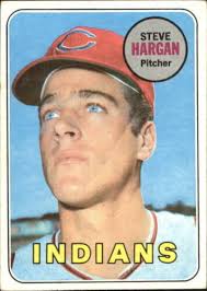 1969 TOPPS BASEBALL #348 STEVE HAGAN REDS NM.