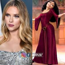 SUA MÃE SABE MAIS!! Segundo um insider, Scarlett Johansson já estava em  negociações para viver a Mamãe Gothel no live-action de Enrolados antes da  Disney colocar o projeto em pausa. Se o