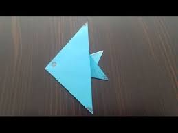 Kagittan Balik Yapimi Youtube Origami Balik Youtube