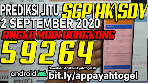 Prediksi Togel Sgp Hk Sydney Hari Ini 2 September 2020 Rumus Ayahtogel Youtube