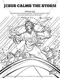 Use the jesus calms storm coloring page as a fun activity for your next children's sermon. Jesus Calms The Storm Sunday School Coloring Pages Sharefaith Kids