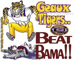 Beat Bama Lsu Vs Bama Lsu Football Lsu Tigers