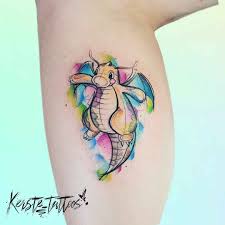 Though they are usually seen worn by women, watercolor tattoos also look great on men. Cute Dragon Tattoo Watercolor Best Tattoo Ideas Gallery
