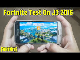The #1 battle royale game has come to mobile! Fortnite Mobile Test On Samsung J3 2016 Youtube