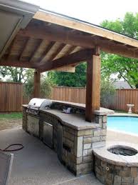 Outdoor kitchens have turned out to be more detailed, adding extra components such as gas lines, sinks, and even this beautiful outside kitchen feels like a comfortable and welcoming extension to a home. Top 60 Best Outdoor Kitchen Ideas Chef Inspired Backyard Designs