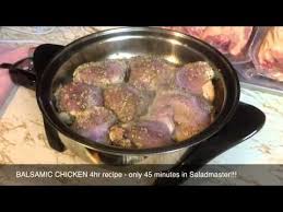 Who Wants To Eat In 45 Minutes Instead Of Four Hours Salad Master Recipes Electric Skillet Recipes Recipes