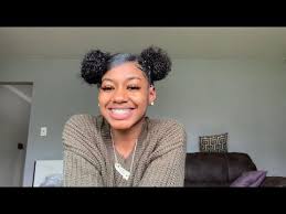 Rubber Band Swoop Buns Natural Hairstyle Youtube In 2020 Natural Hair Styles Short Natural Hair Styles Rubber Band Hairstyles