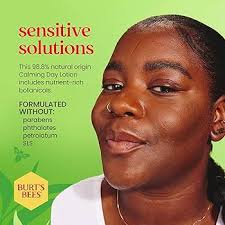 Burt's Bees Sensitive Solutions Calming Day Lotion with Aloe and Rice Milk,  98.8% Natural Origin, 1.8 Fluid Ounces : Buy Online at Best Price in KSA