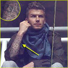 David Beckham S New Prison Break Forearm Tattoo Who Ate All The Pies