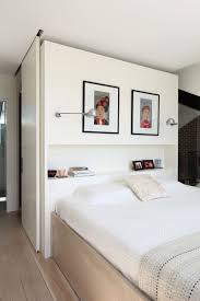 Bedroom with walk in closet behind bed. Online Creative Portfolios And Creative Jobs The Dots Wardrobe Behind Bed Bedroom Interior Closet Bedroom