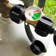The red shows no propane at that level while the green shows propane at that level. Amazon Com Dozyant Propane Tank Gauge Level Indicator Leak Detector Gas Pressure Meter Universal For Rv Camper Cylinder Bbq Gas Grill Heater And More Appliances Type 1 Connection Grill Parts Patio