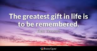 Ken Venturi The Greatest Gift In Life Is To Be