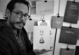 Fragmento de «Pasear lunático» (2018) de Jairo Rojas Rojas (Venezuela,  1980) ~