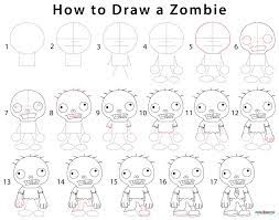 Stay tooned for more tutorials! How To Draw A Zombie Step By Step Pictures