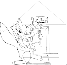 Unsere dienstleistungen im bereich zahnimplantate. Fuchs Bricht In Ein Haus Ein Ausmalbild Malvorlage Comics